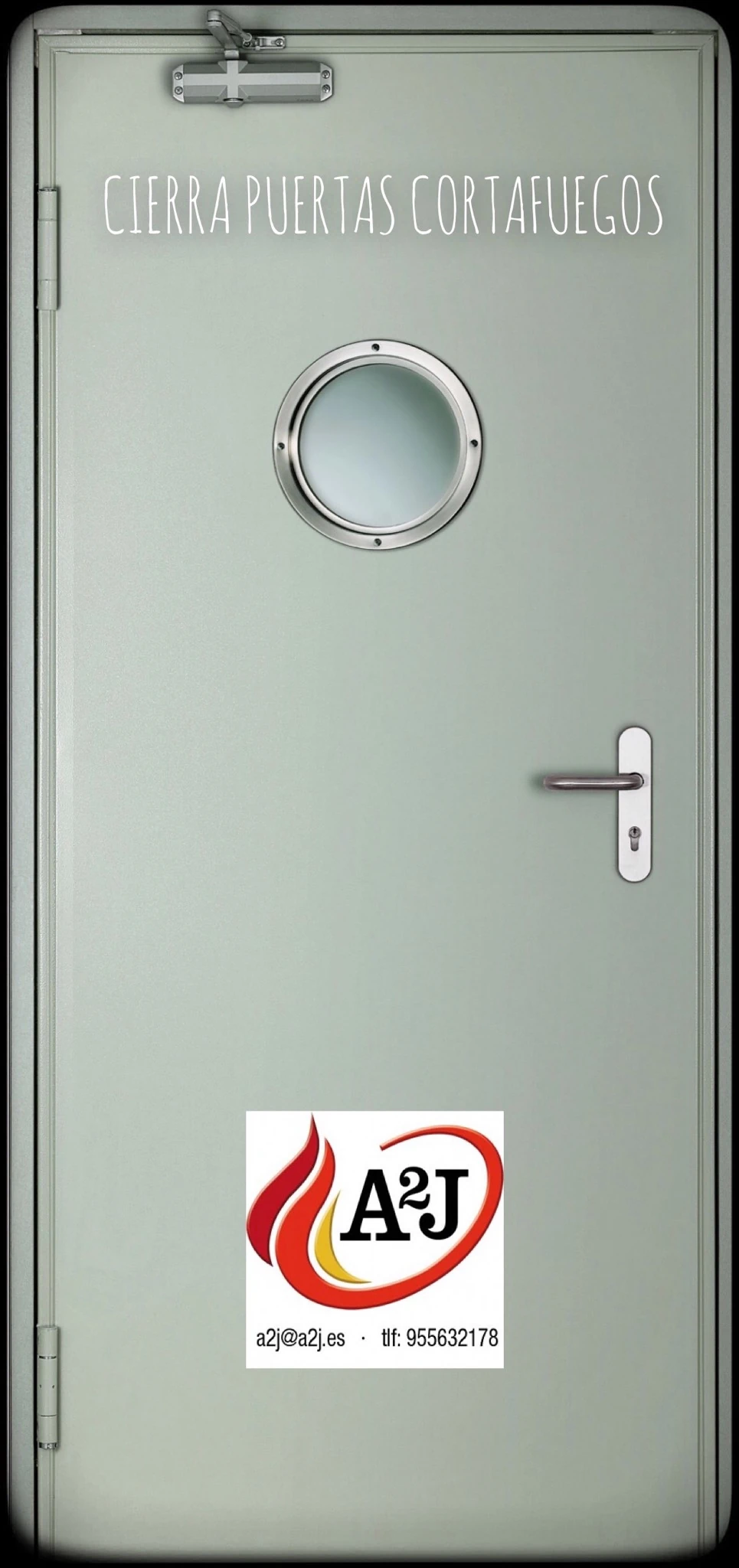 Puerta cortafuegos según el Código Técnico de la Edificación en Alcalá de Henares Puerta cortafuegos EI2 con sistema de autocierre conforme al Código Técnico de la Edificación en Alcalá de Henares